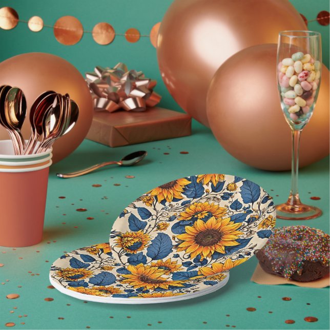 Prato De Papel Sangue Beijado Pelo Sol: Trabalho de arte de Giras (Múltiplo)