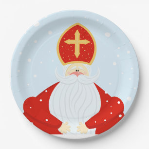 Prato De Papel Santo bonito Nicholas