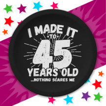 Sarcástico de 45 anos Meme Engraçado 45º aniversár