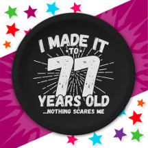 Sarcástico de 77 anos Meme Engraçado 77º aniversár