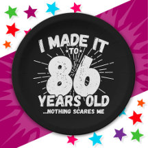 Sarcástico de 86 anos Meme Engraçado 86º aniversár