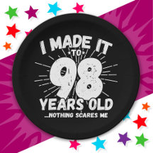 Sarcástico de 98 anos Meme Engraçado 98º aniversár