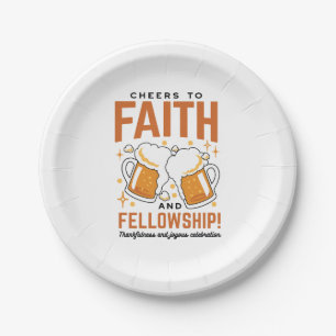 Prato De Papel Saúde e Fellowship - Oktoberfest Tee