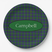 Scottish Campbell Family Tartan Personalizado