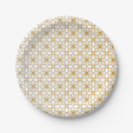 Prato De Papel Seamless geometric pattern with intricate 