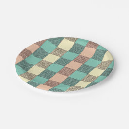 Prato De Papel Seamless plaid pattern  