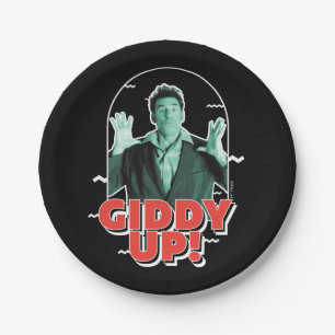 Prato De Papel Seinfeld   Kramer - Giddy Up!