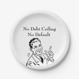 Prato De Papel Sem Limite de Dívida, Sem Padrão