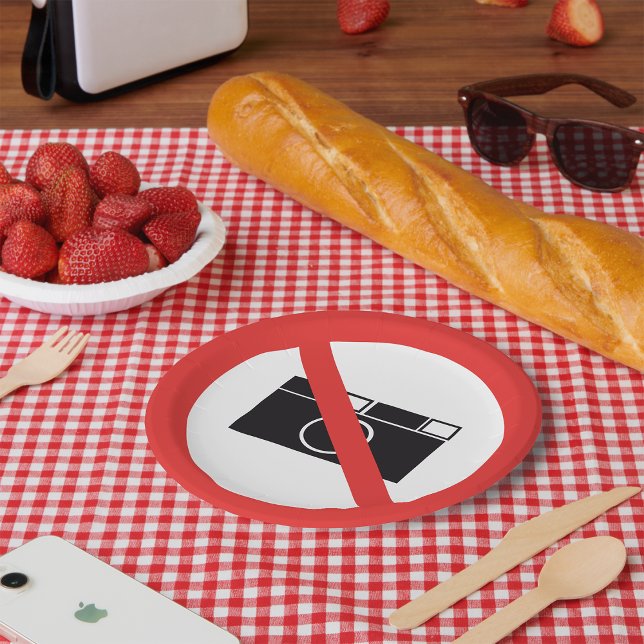 Prato De Papel Sem sinal de fotografia (Criador carregado)