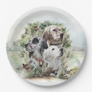 Prato De Papel Setores Ingleses