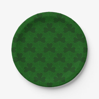 Prato De Papel Shamrock