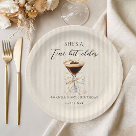 Prato De Papel She's a Tini Bit Older Espresso Martini Birthday