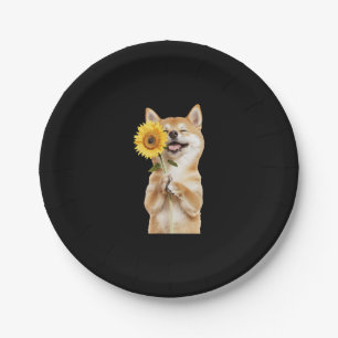 Prato De Papel Shiba Inu