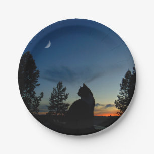 Prato De Papel Silhueta