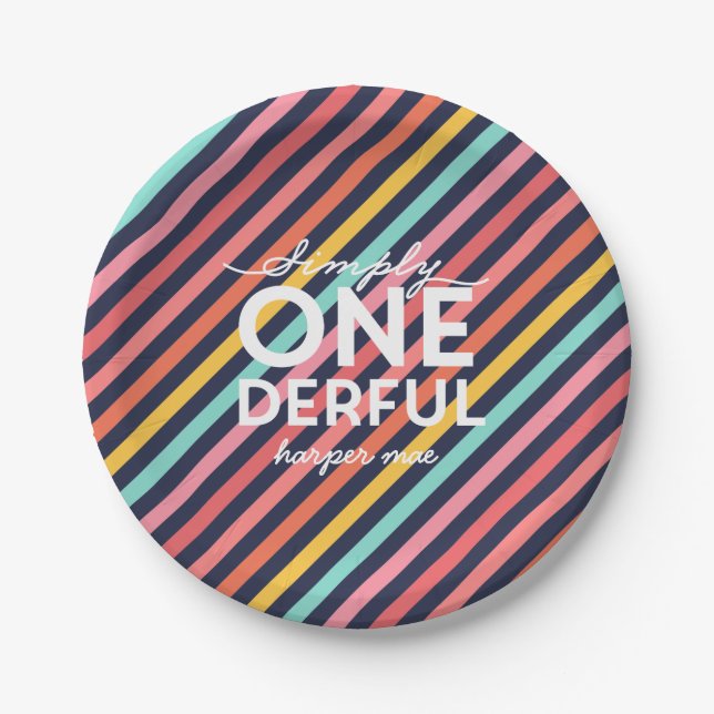 PRATO DE PAPEL SIMPLESMENTE MARAVILHOSO (Frente)