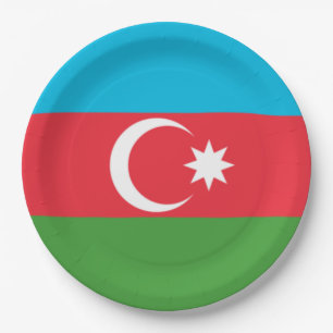 Prato De Papel Sinalizador Azerbaijão