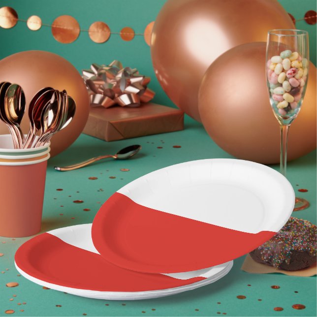 Prato De Papel sinalizador Polônia (Múltiplo)