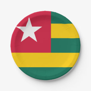 Prato De Papel Sinalizador Togo