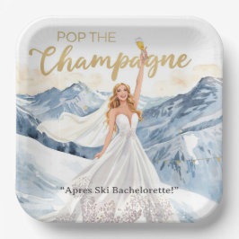 Prato De Papel Ski Bachelorette Weekend Bride on the Slopes