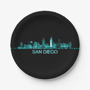 Prato De Papel Skyline San Diego