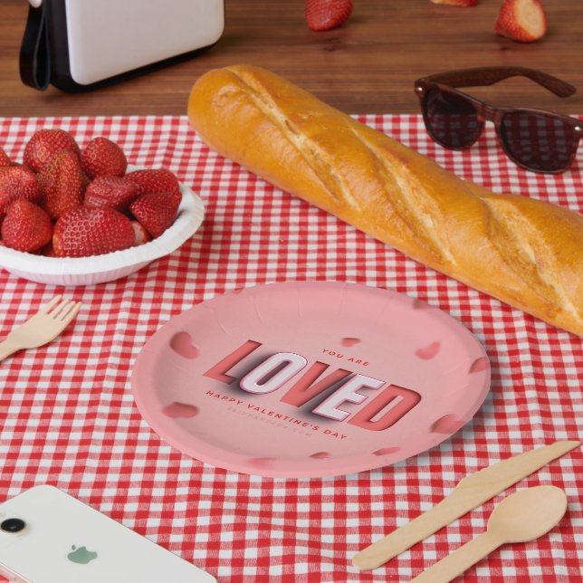 Prato De Papel SlipperyJoe's Valentine's Day gifts romantic tone  (Piquenique)