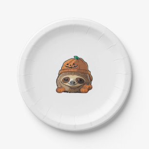 Prato De Papel Sloth espuki sison halloween Classic T-Shirt