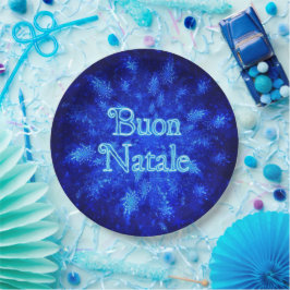 Prato De Papel Snowburst - Buon Natale