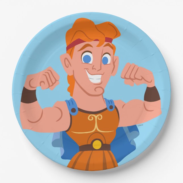 Prato De Papel So Cute Hercules Paper Plates (Frente)