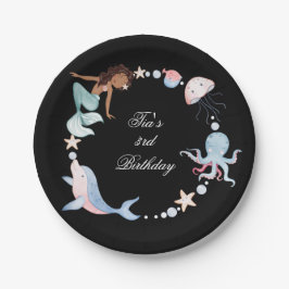 Prato De Papel Sob o mar Chapas de papel