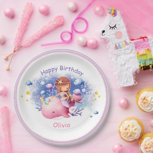 Prato De Papel Sob o Mar, Noivado de Sereia Bonita (Festa)