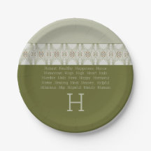 Sombras Escuras E Leves De Verde Padrão