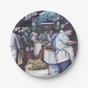 Prato De Papel Sopa de Cabeça de Peixe, Singapura