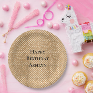 Prato De Papel Sorvete Cone Birthday