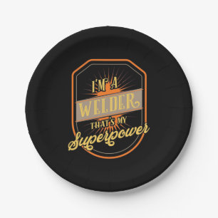 Prato De Papel Sou Um Soldado