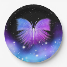 Prato De Papel Space Fantasy Butterfly Cosmmic