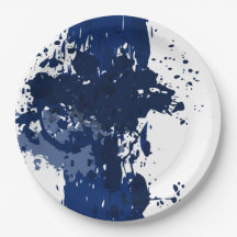 Splatter de pintura azul-real - Suprimento de Fest