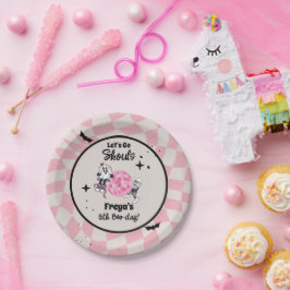 Prato De Papel Spooky Ghoul Halloween Any Age Birthday 