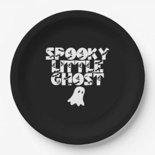 Prato De Papel Spooky Halloween