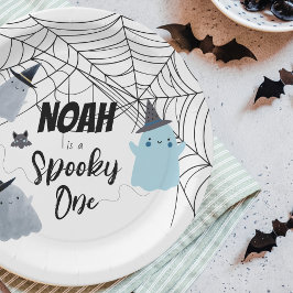 Prato De Papel Spooky One | Placas de primeiro aniversario | Fant