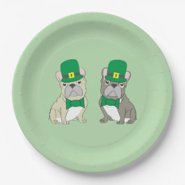 Prato De Papel St. Patricks Bulldogs Franceses