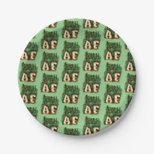 Prato De Papel St. Patrick's Day Irish AF Irish Marquee Lights