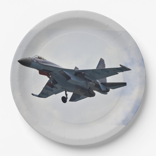 Prato De Papel Sukhoi Su-35S (Frente)