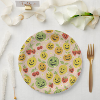 Prato De Papel Summerween Paper Plates, Summerween Party Decor