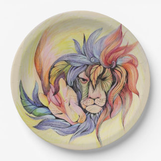 Prato De Papel Sun of Love Paper Plate