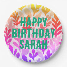 sunset nature leaf ombre Happy Birday