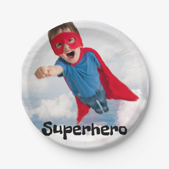Prato De Papel Super Boy (Frente)