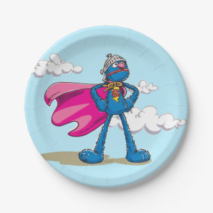 Prato De Papel Super Grover 2