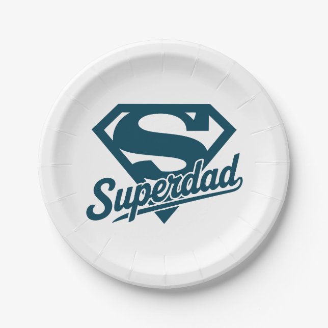 Prato De Papel Super Pai Nunca (Frente)