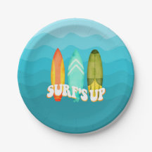 Surfs Up Surfboard Festa de aniversário