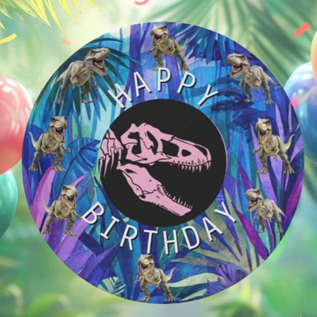 Prato De Papel T Rex Dinossaur Party (T-Rex Dinosaur Party Paper Plates: Fun for Every Dino Fan!)